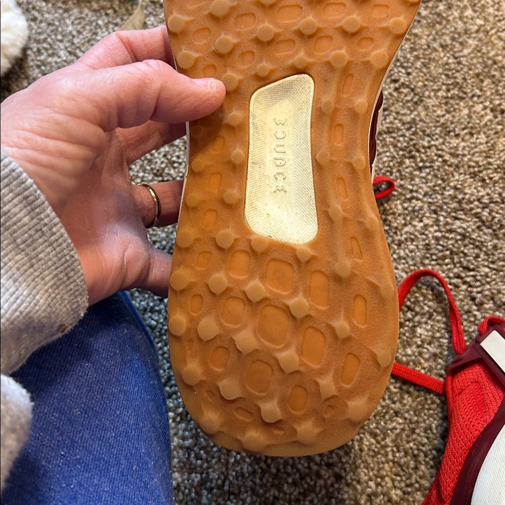Adidas Red Athletic Sneakers - Picture 8 of 12